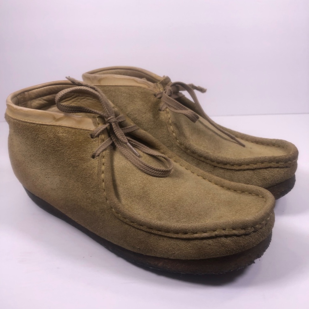Clarks Original WALLABEE Suede Chukka Boots35405 - Picture 1 of 8